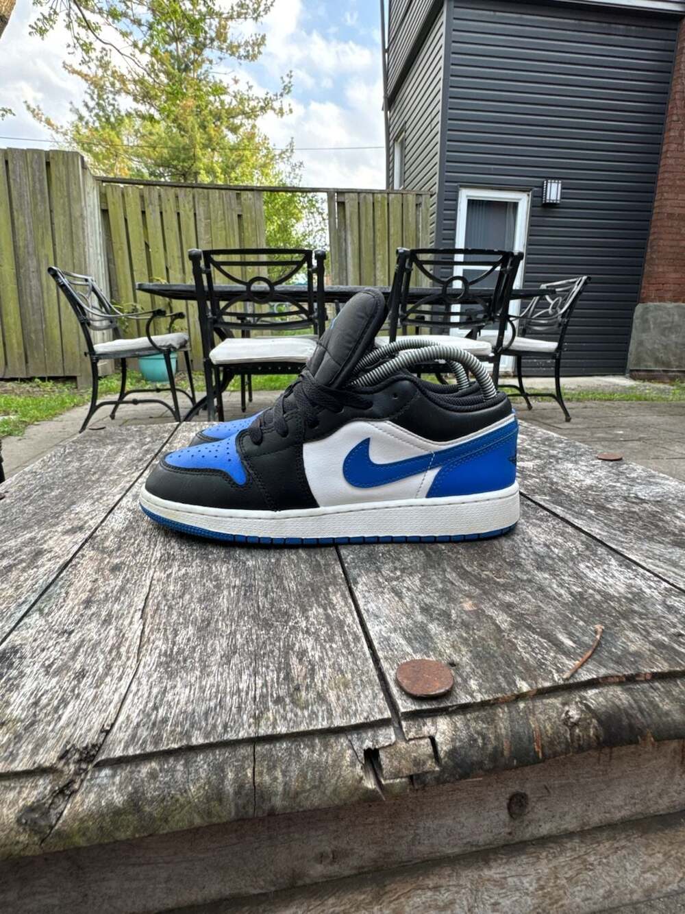 Nike Air Jordan 1 Low GS 'Game Royal' Size 6Y